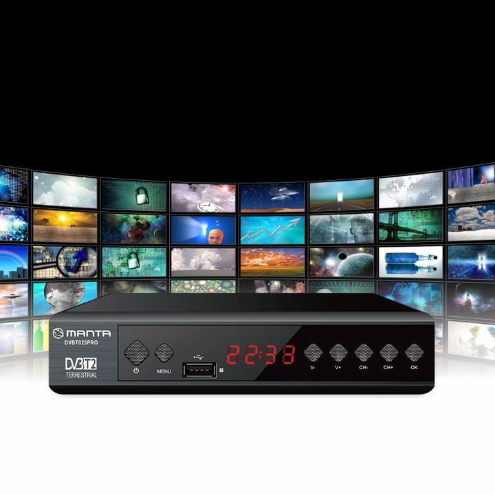 Produktbild Manta DVBT025PRO DVBT-T2 (DVB-T2)