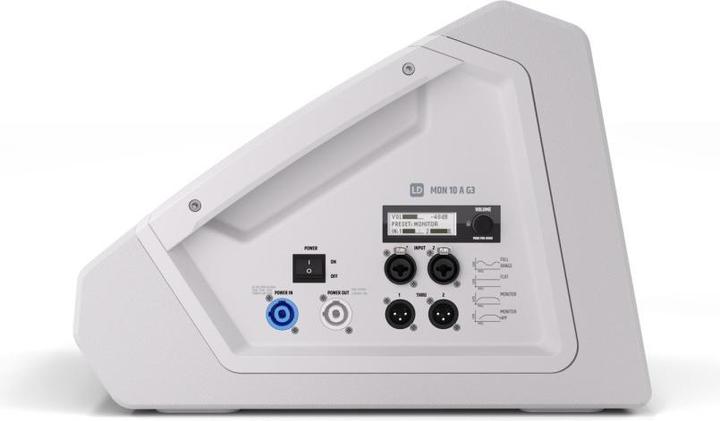 Actual product image LD Systems MON 10 A G3 W - 10" active coaxial stage monitor, white (Active)
