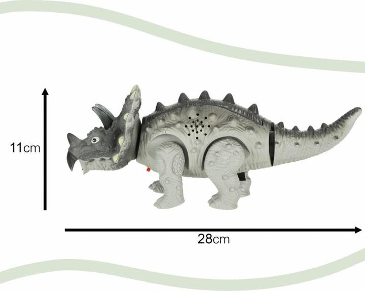 Produktbild Kik Laufender Dinosaurier Triceratops mit Licht und Geräuschen