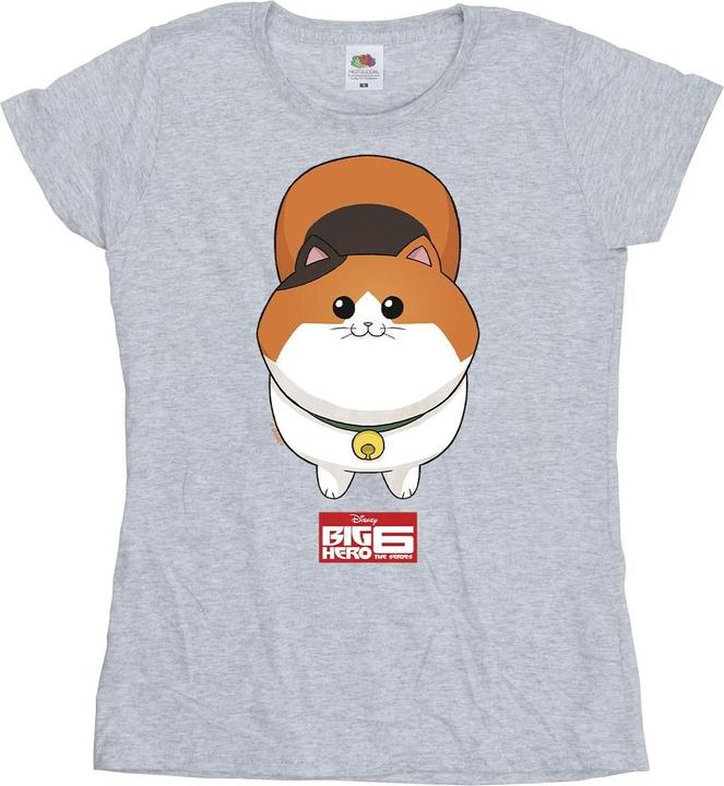 Immagine prodotto Disney Big Hero 6 Baymax Kitten Face Maglietta Donna (M)