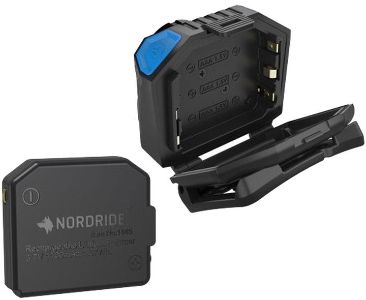 Immagine prodotto Nordride Lampada frontale LED Active X1 R, 700 lumen, IP65, nero (700 lm)