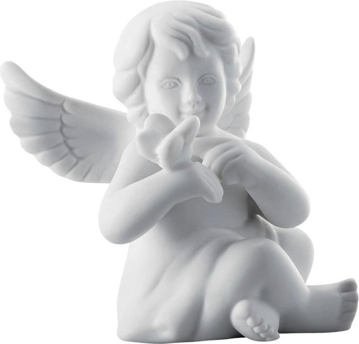 Produktbild Rosenthal Engel klein - Weiss matt - Engel mit Schmetterling (5 x 5 x 5 cm)