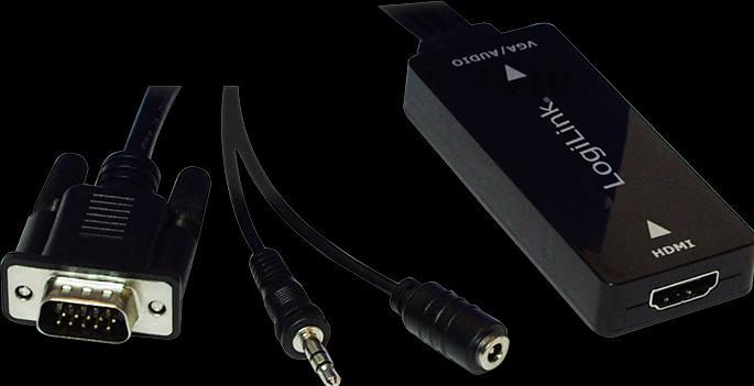 Immagine prodotto LogiLink HDMI – VGA (Digitale -> Analogico)
