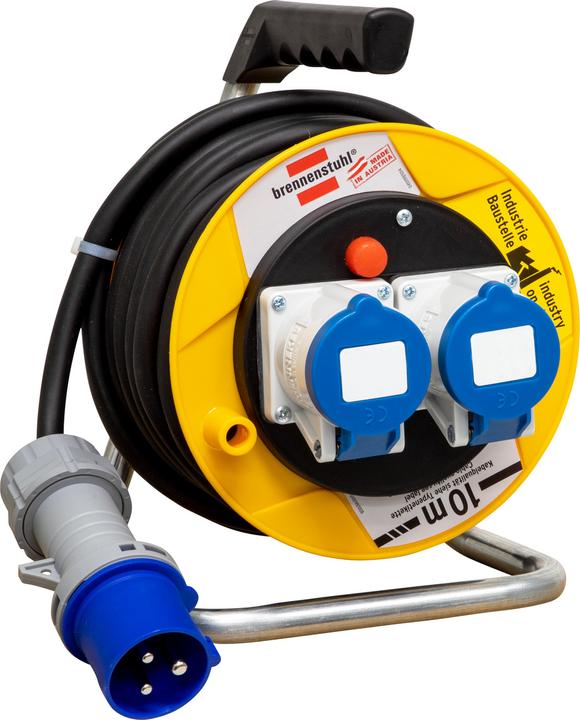 Produktbild Brennenstuhl Garant ST CEE 2 Kompakt Kabeltrommel 10m H07RN-F 3G2,5 (10 m, 2.50 mm²)