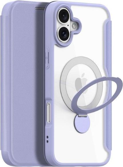 Produktbild Dux Ducis Skin X Pro 360° Ring Stand Series Lederhülle (Apple iPhone 16 Plus)