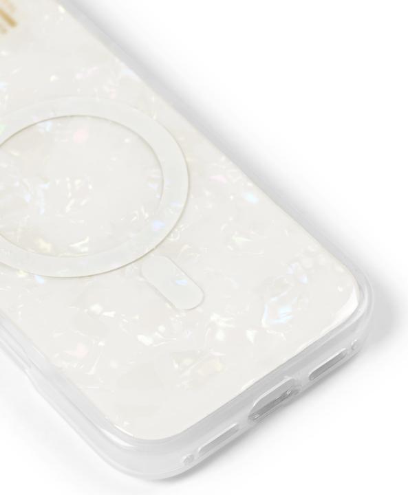 Produktbild iDeal Of Sweden Magsafe Designer Hard-Cover Pearlized White (Apple iPhone 16 Plus)