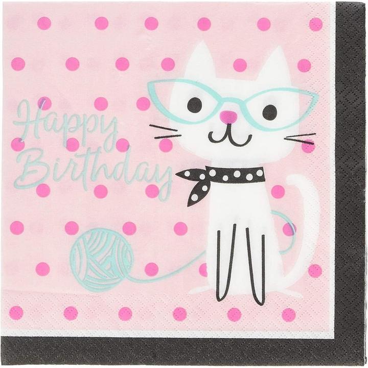 Actual product image Creative Party Katzen (16 x, 33 x 33 cm)