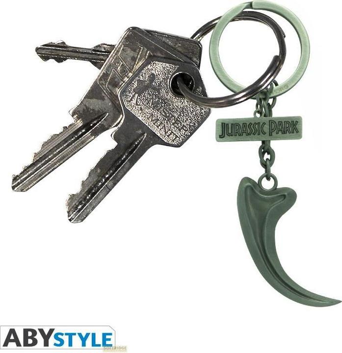 Actual product image ABYstyle Portachiavi Jurassic Park in metallo : Claw (ax2)