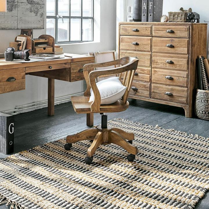 Actual product image Loberon Desk chair Kerava brown