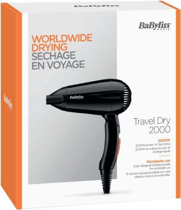 Produktbild BaByliss Travel Dry 2000
