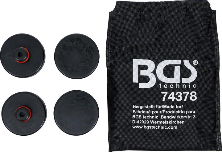 Immagine prodotto BGS Blocchi Jack Pad | per Tesla Model 3, S, X, Y | 4 pezzi.