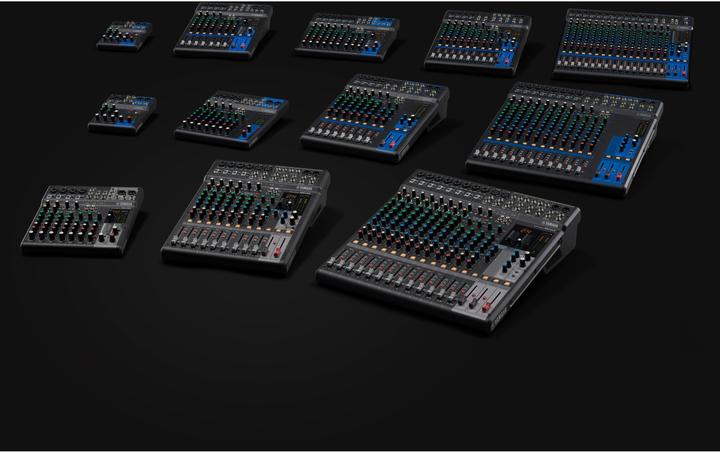 Actual product image Yamaha MG16X (Studio- and Livemixer)