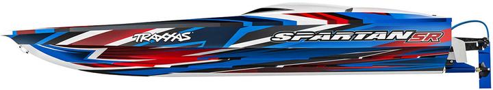 Image du produit Traxxas BOAT SPARTAN SR 1037mm 1:10 EP RTR RED TQi 2.4GHz SANS chargeur et SANS accu