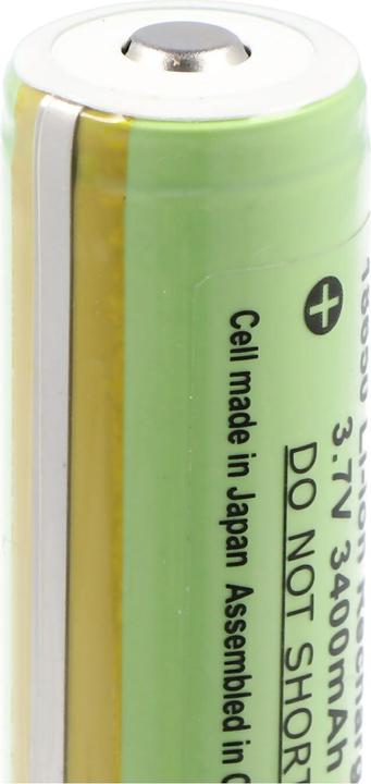 Actual product image Panasonic industrial batteries for NCR18650B battery (1 pcs., 18650, 3400 mAh)