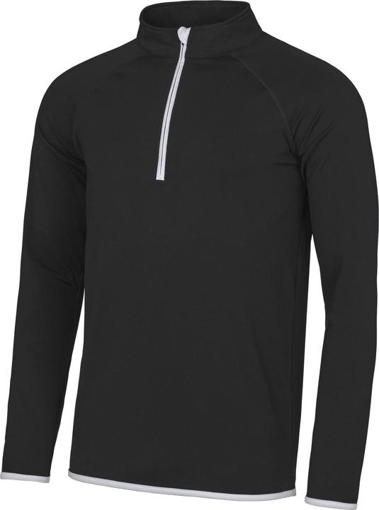 Awdis Just Cool Sweatshirt mit Reissverschluss bis zur Brust