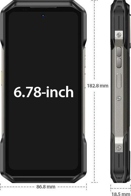 Image du produit Ulefone Armor 27 Pro 12256gb Nfc Noir (256 Go, Noir, 6.78", Double SIM, 50 Mpx, 5G)