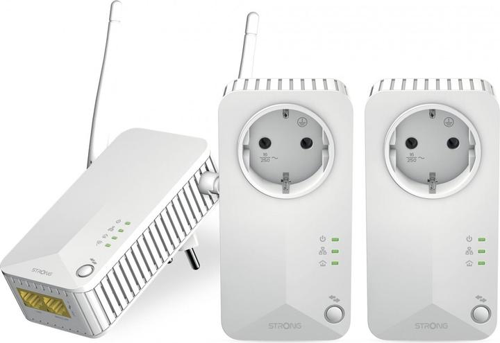 Produktbild Strong Powerline Wi-Fi 600 Triple-Pack (600 Mbit/s)