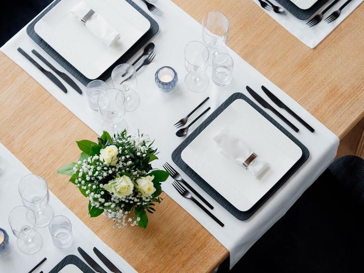 Produktbild Villeroy & Boch Servierplatte quadratisch/Gourmetteller Manufacture Rock blanc