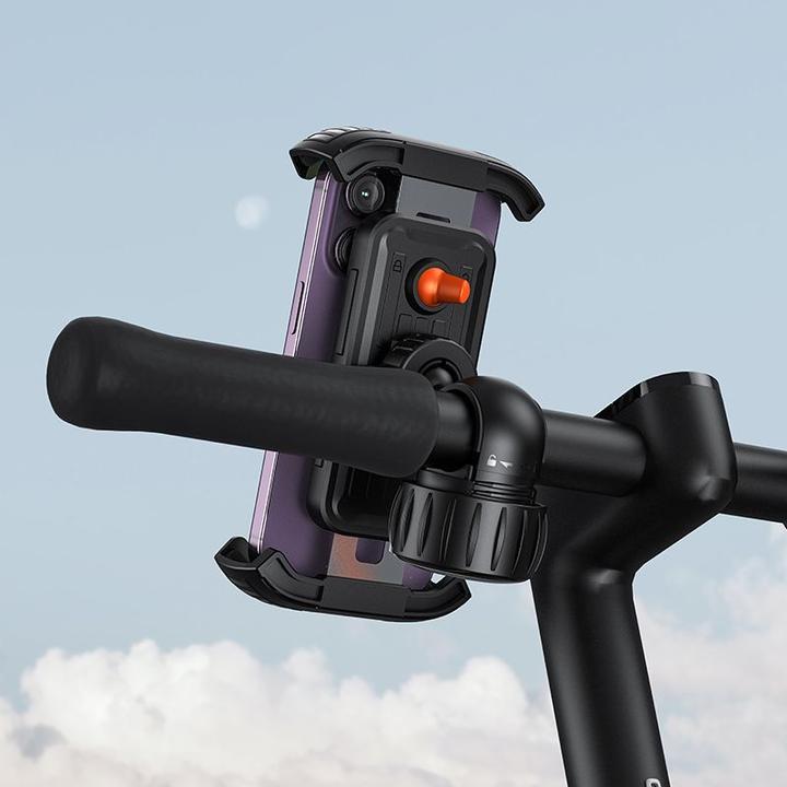 Actual product image Baseus QuickGo bike carrier for phones (black)