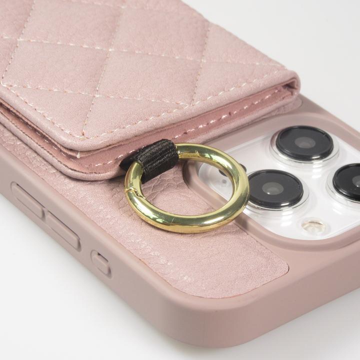 Actual product image PhoneLook Hülle Gepolstertes Leder mit Spiegel und Kartenfach grosse abnehmbare Riemen (Apple iPhone 15 Pro Max)