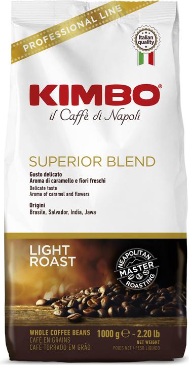Produktbild Kimbo Superior Blend (1000 g, Helle Röstung)