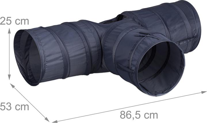 Actual product image Relaxdays Cat tunnel (Cat tunnel)