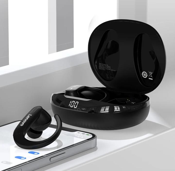 Actual product image Lenovo Thinkplus LivePods T50 wireless in-ear headphones black