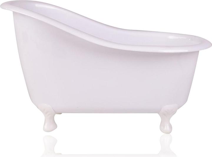 Produktbild Accentra Badewanne aus Kunststoff, zum Befüllen, 26 x 13.7 x 15.5cm, Farbe: weiss, VE 12/24