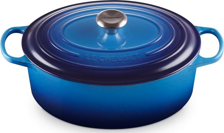 Le Creuset Azure (31 cm, Casserole + Stewpot, Enamel)
