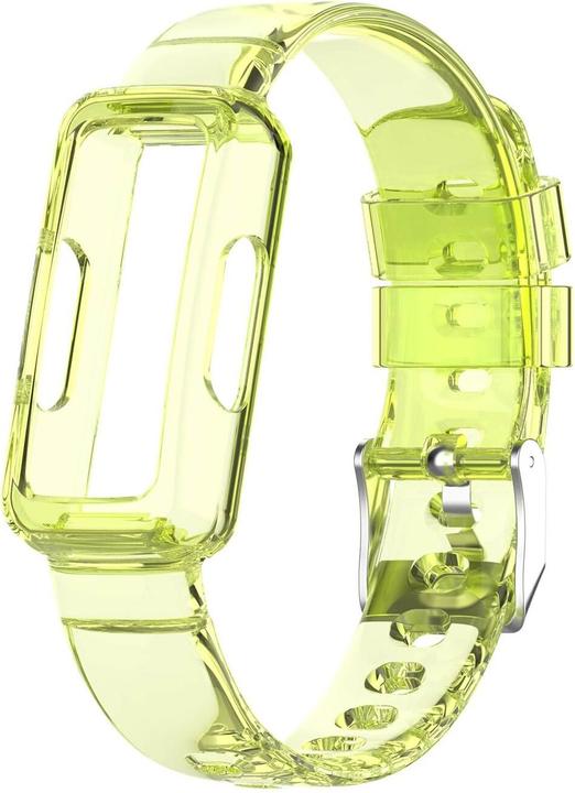 Cover-Discount Fitbit Inspire 3 - Sportarmband mit Displayschutz gelb (Silikon)