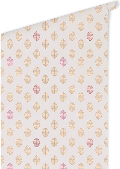 Produktbild Trenddeko Blätter - orange (1008 x 48 cm)