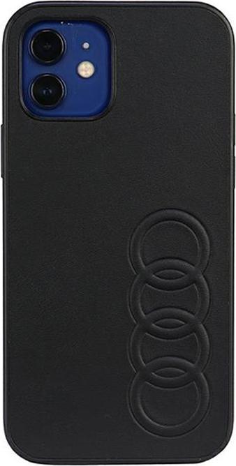 Produktbild Audi Synthetic Leather iPhone 11 Pro 5.8" czarny/black hardcase AU-TPUPCIP11-TT/D1-BK (Apple iPhone 11 Pro)