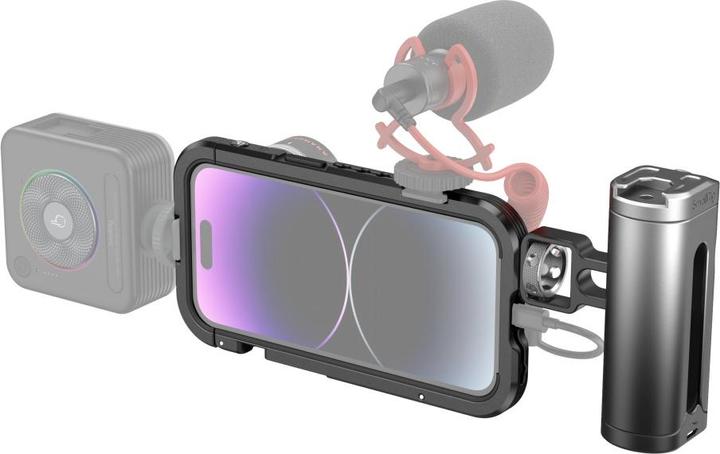 Produktbild SmallRig 4100 Mobile Video Cage Kit (Single Handheld) for iPhone 14 Pro