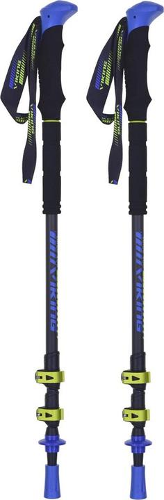 Image du produit Vikingsports Bâtons de trekking en carbone Carbo-Lite Bâtons de randonnée pliables Bâtons de randonnée