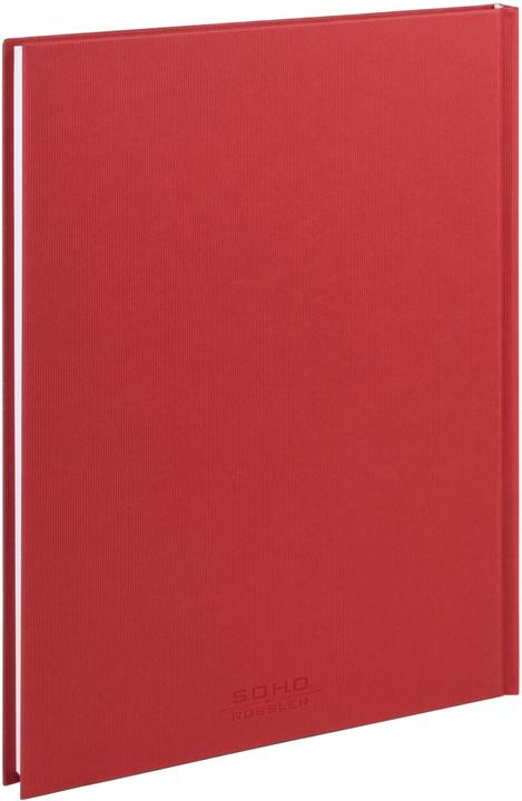 Rössler Notizbuch SOHO A4 96BL rot (A4, Blanko)