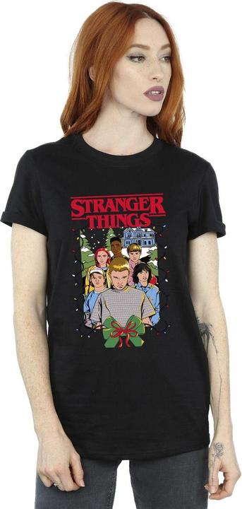 Produktbild Netflix Stranger Things Christmas Poster TShirt (XL)
