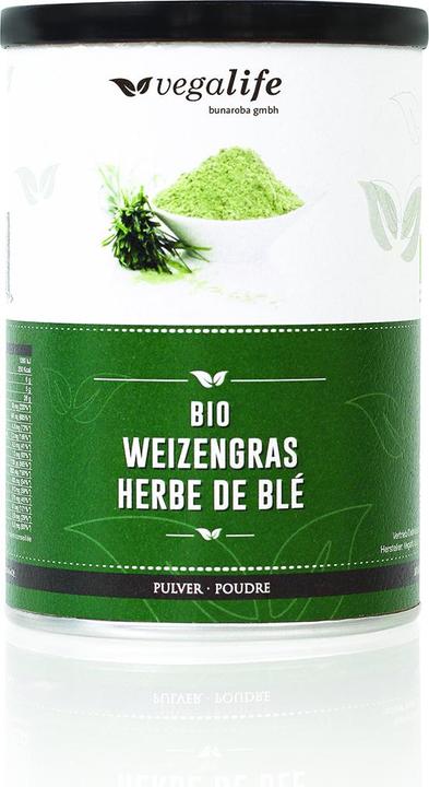 Actual product image vegalife Organic wheatgrass powder (1 Piece, Powder, 125 g)