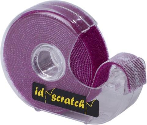Produktbild PatchSee Klettband-Box ID-SCRATCH Dispender Box Violett (20 mm)