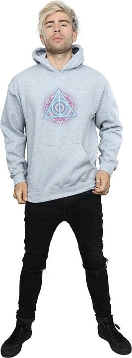 Produktbild Neon Deathly Hallows Kapuzenpullover (3XL)
