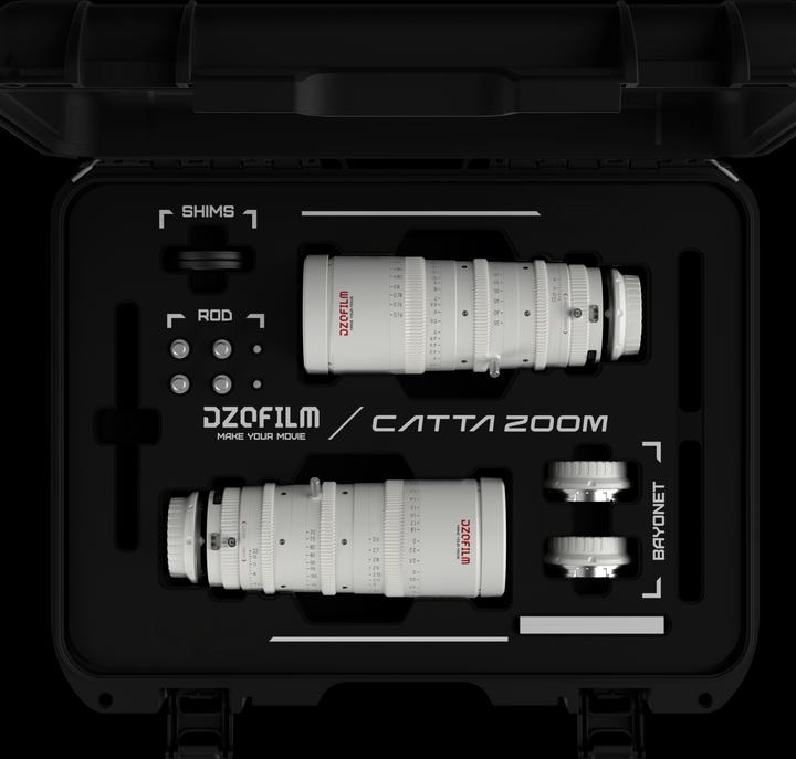 Produktbild Dzofilm Catta Zoom Bundles 18-35/35-80 T2.9-E Mount(White) (C-Mount, Vollformat)