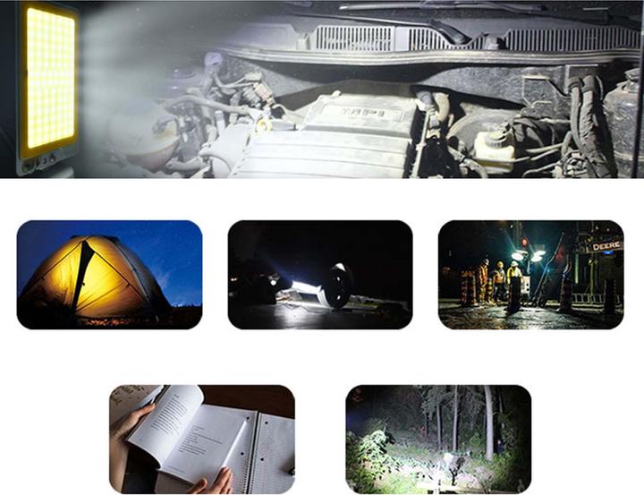 Produktbild Wiltec Campinglampe V1 LED Strahler 20W 1961 Lumen für 12V-Stromquelle Outdoor