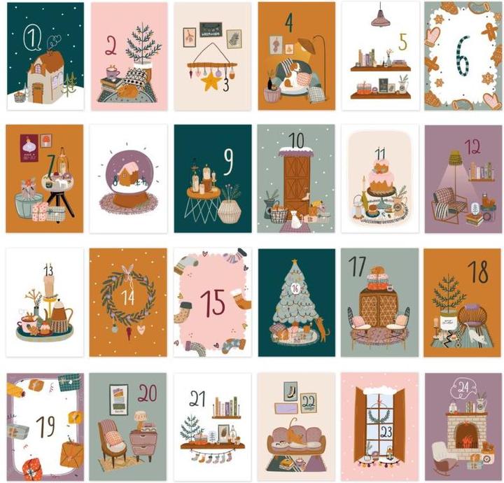 Image du produit Papierdrachen 24 cartes postales