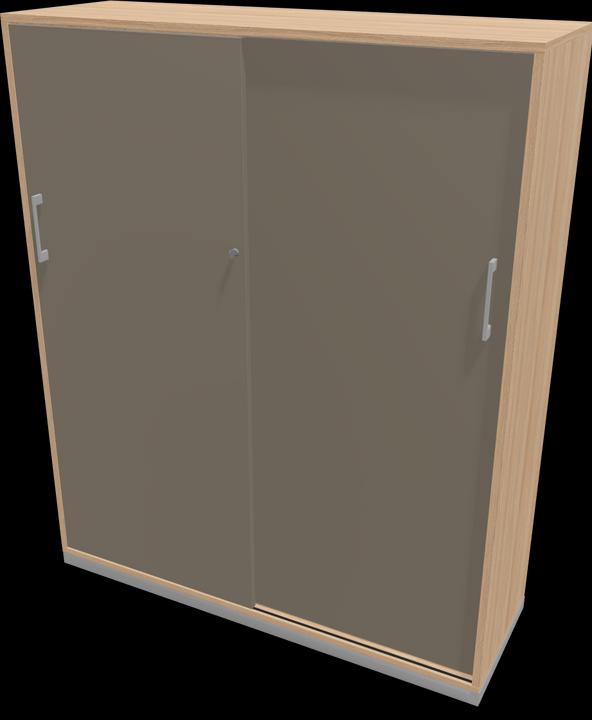 Amber oak decor with structure, Silver grey, Cubanite grey