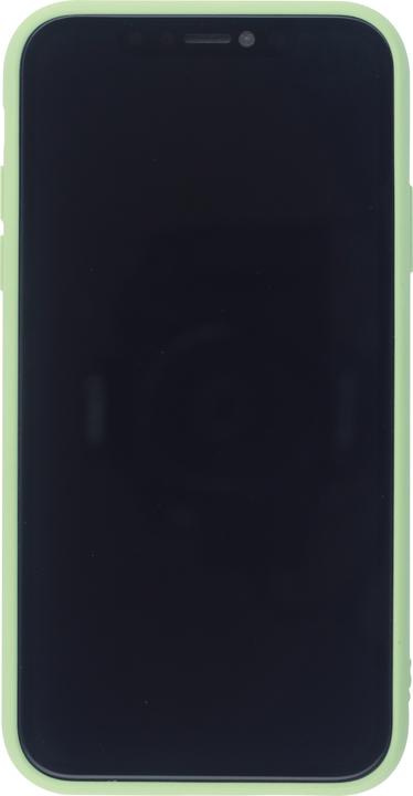 Image du produit PhoneLook Coque Silicone Mat Coeur vert clair (Apple iPhone 12 mini)