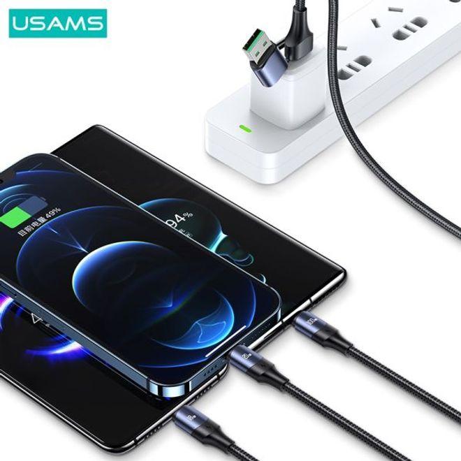 Actual product image Usams 4 Ports GaN Fast Charger (100 W)