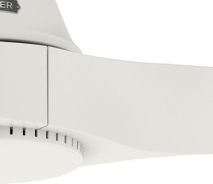 Produktbild Hunter Fans DC Deckenventilator Canberra Weiss mit Fernbedienung (39 dB)