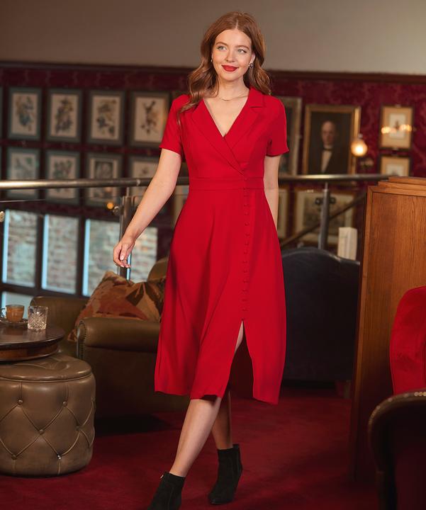 Image du produit Joe Browns Collared Vintage Wrap Midi Dress (34)