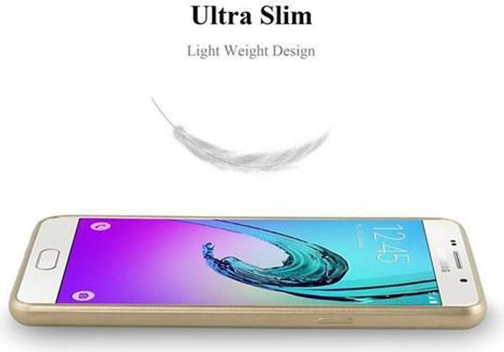 Actual product image Cadorabo TPU Matt Metallic Cover (Samsung Galaxy A3 (2016))