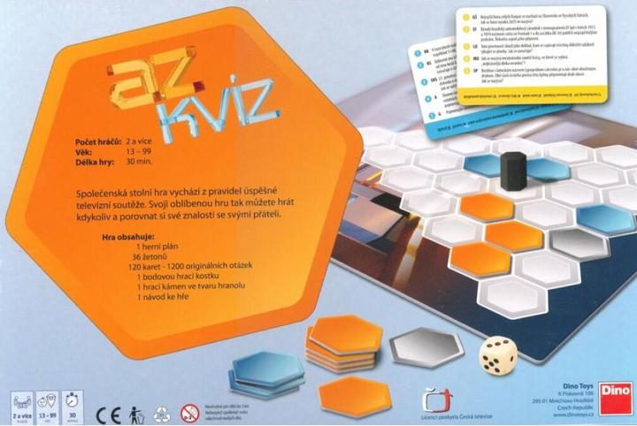 Actual product image Dino AZ Quiz (Czech)