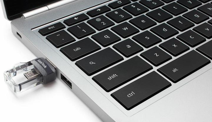Productafbeelding SanDisk Ultra Dual Drive M3.0 (128 GB, USB-A, Micro USB)